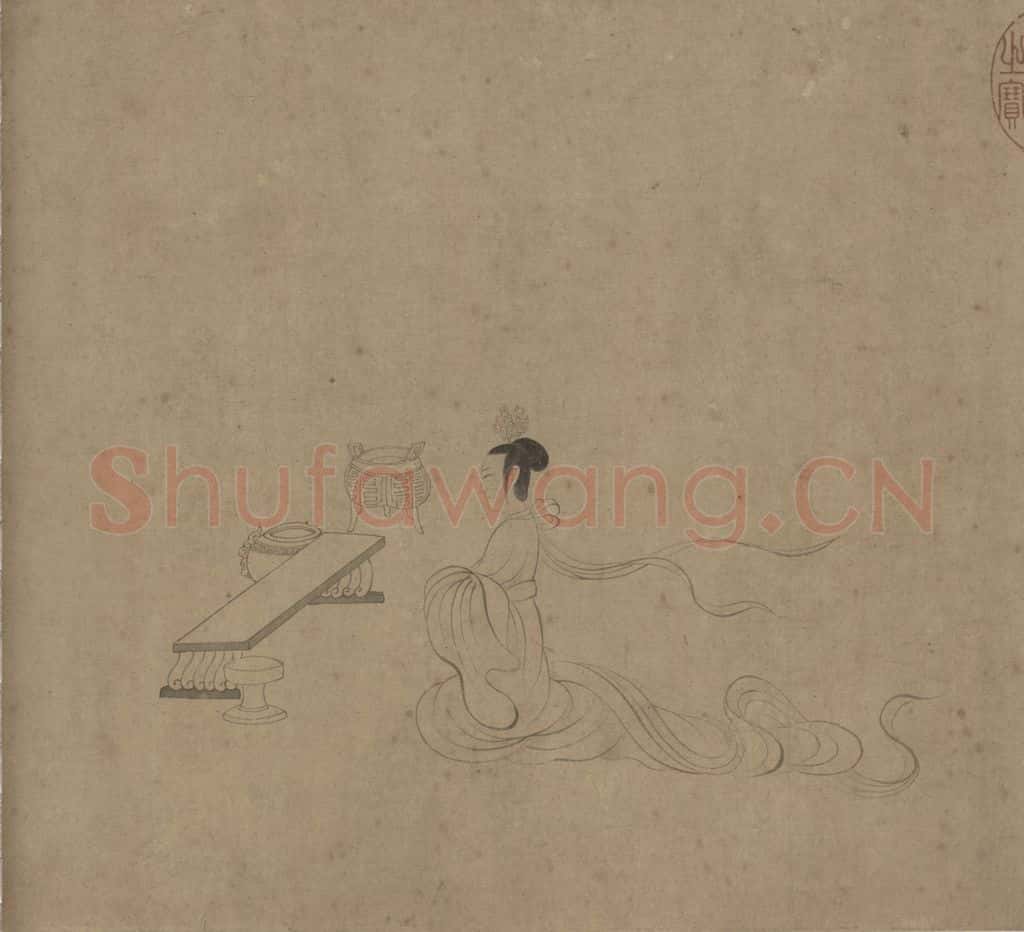 宋 佚名《女史箴图》书画作品