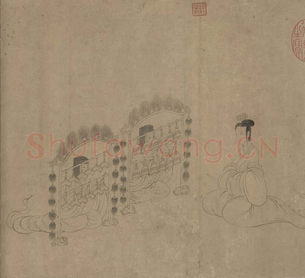 宋 佚名《女史箴图》书画作品