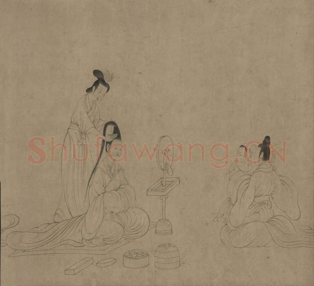 宋 佚名《女史箴图》书画作品