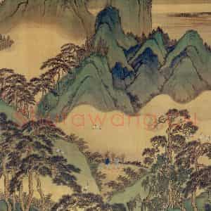 清代 王翚《康熙南巡图》国画综合工笔作品图片鉴赏
