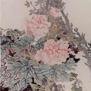 清代 任颐《玉堂富贵图》国画花鸟作品图片鉴赏