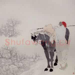 清代 任颐《仕女图册》国画人物作品图片鉴赏