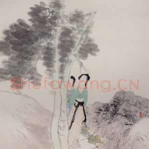 清代 任颐《仕女图册》国画人物作品图片鉴赏