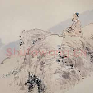 清代 任颐《花鸟人物图册》国画花鸟,人物作品图片鉴赏