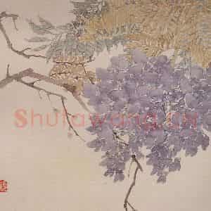 清代 任颐《花鸟图册》国画花鸟作品图片鉴赏