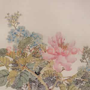清代 任颐《花鸟图册》国画花鸟作品图片鉴赏