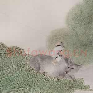清代 任预《十二生肖图册》国画综合作品图片鉴赏
