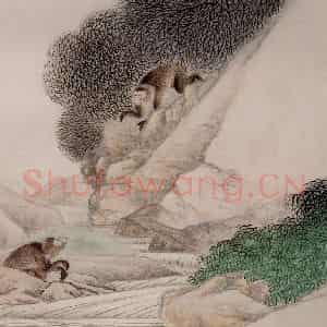 清代 任预《十二生肖图册》国画综合作品图片鉴赏