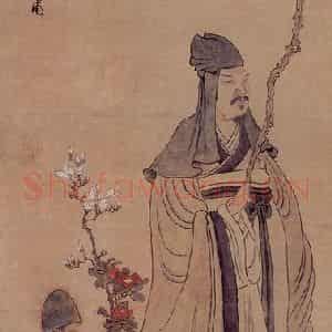 清代 任熊《临陈字人物图》国画人物作品图片鉴赏