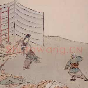 清代 任熊《姚大梅诗意图册》国画综合作品图片鉴赏
