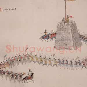 清代 任熊《姚大梅诗意图册》国画综合作品图片鉴赏