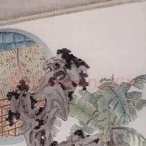 清代 任熊《姚大梅诗意图册》国画综合作品图片鉴赏
