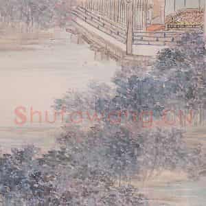 清代 任熊《姚大梅诗意图册》国画综合作品图片鉴赏
