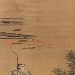 清代 任薰《人物故事图屏》国画人物作品图片鉴赏