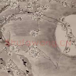 1757年 金农《梅花册》国画花鸟作品图片鉴赏