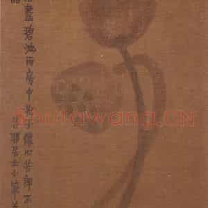 1758年 金农《杂画册》国画花鸟作品图片鉴赏