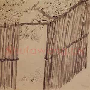 1758年 金农《梅花三绝》国画花鸟作品图片鉴赏