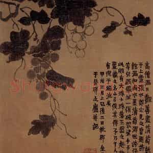 1754年 金农《杂画册》国画花鸟作品图片鉴赏