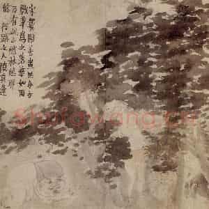 1759年 金农《人物山水册》国画综合写意作品图片鉴赏