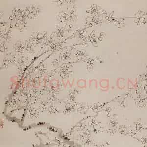1760年 金农《梅花册》国画花鸟写意作品图片鉴赏