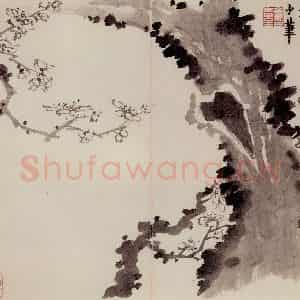 1760年 金农《梅花册》国画花鸟写意作品图片鉴赏