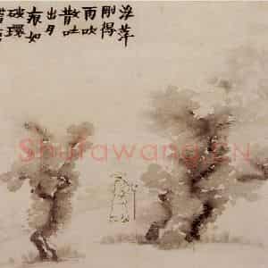 1760年 金农《杂画册》国画山水写意作品图片鉴赏
