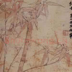 1761年 金农《花卉册》国画花鸟写意作品图片鉴赏