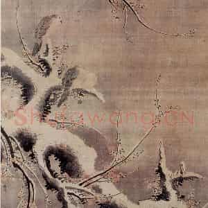 明代 吕纪《花鸟图》国画花鸟作品图片鉴赏