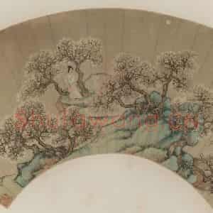 明代 丁云鹏《罗浮花月》国画综合作品图片鉴赏
