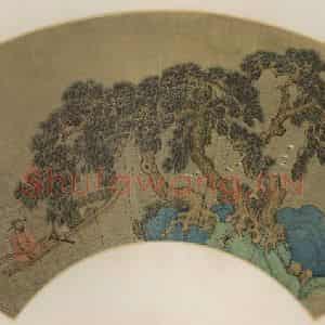 明代 丁云鹏《济川舟楫》国画山水作品图片鉴赏