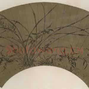 明代 马守真《兰竹》国画花鸟作品图片鉴赏