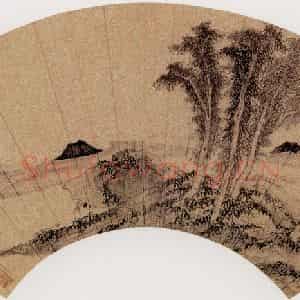 明代 唐寅《南湖春水图》国画花鸟作品图片鉴赏