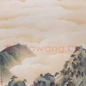 张大千《云海图轴》国画综合作品图片鉴赏