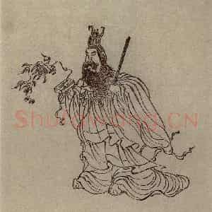 1616年 陈洪绶《九歌图》国画人物工笔作品图片鉴赏