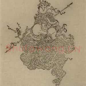 1616年 陈洪绶《九歌图》国画人物工笔作品图片鉴赏