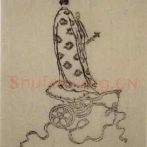 1616年 陈洪绶《九歌图》国画人物工笔作品图片鉴赏