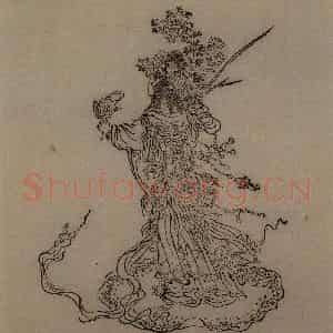 1616年 陈洪绶《九歌图》国画人物工笔作品图片鉴赏