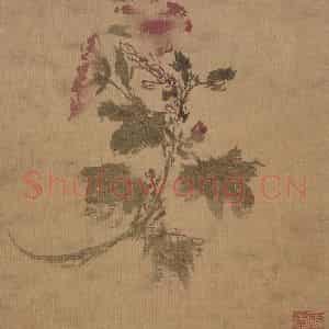 明代 孙龙《花鸟草虫册》国画花鸟兼工带写作品图片鉴赏