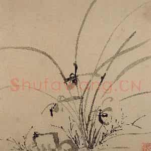 明代 李流芳《山水花卉册》国画花鸟写意作品图片鉴赏