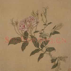 明代 王维烈《花卉册》国画花鸟工笔作品图片鉴赏