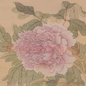 清代 恽寿平《花卉册》国画花鸟工笔作品图片鉴赏