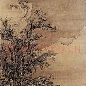 明代 戴进《雪归图》国画山水作品图片鉴赏