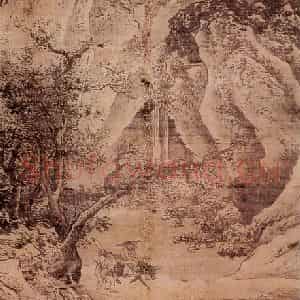 明代 吴伟《行旅图》国画山水作品图片鉴赏