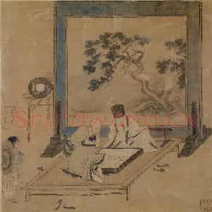 仇英《摹天籁阁宋人画册》国画综合作品图片鉴赏