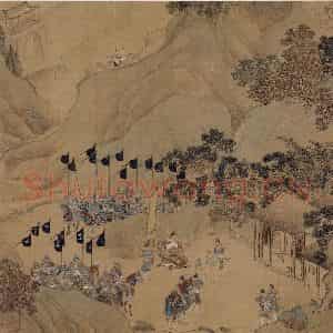 仇英《摹天籁阁宋人画册》国画综合作品图片鉴赏