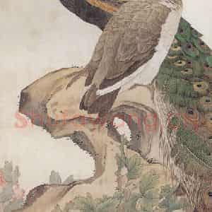 1938年 刘奎龄《上林春色图》国画作品图片鉴赏