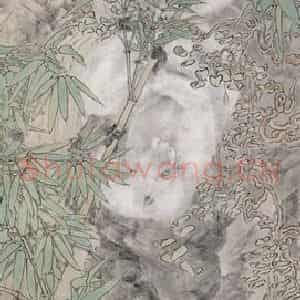 1881年 任预《花鸟四条屏》国画花鸟作品图片鉴赏