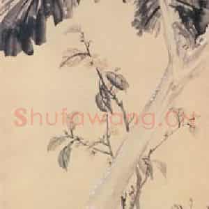 1909年 陆恢《花卉屏》国画花鸟作品图片鉴赏