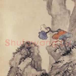 1909年 陆恢《花卉屏》国画花鸟作品图片鉴赏