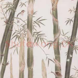 1963年 苏卧农《新簧高标图》国画花鸟作品图片鉴赏